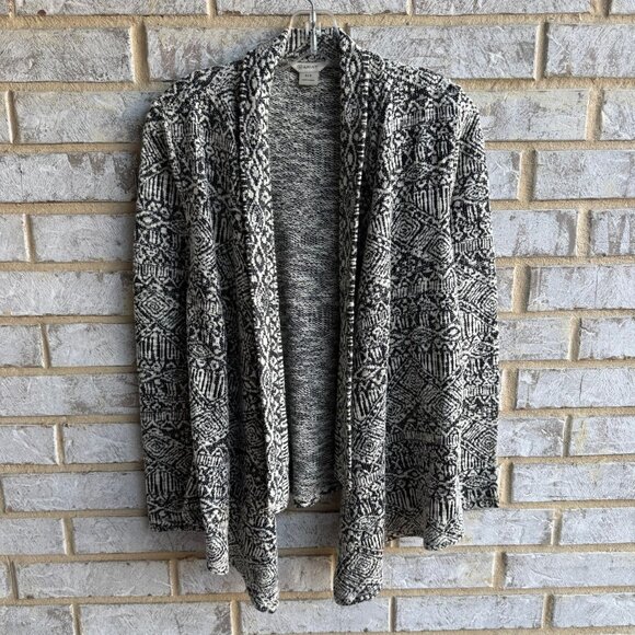 Ariat Long Sleeve Aztec Geometric Open Front Cardigan Sweater  Women's Size S. - Picture 1 of 8